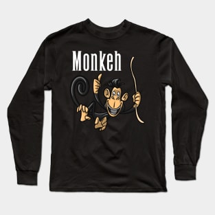 Swinging Monkeh - Time To Monkey Arround Long Sleeve T-Shirt